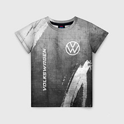 Футболка детская Volkswagen - grey gradient вертикально, цвет: 3D-принт