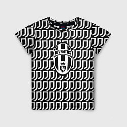 Футболка детская Juventus fc pattern, цвет: 3D-принт