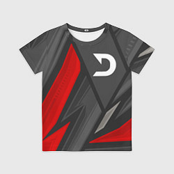 Футболка детская Deadlock неоновые соты, цвет: 3D-принт