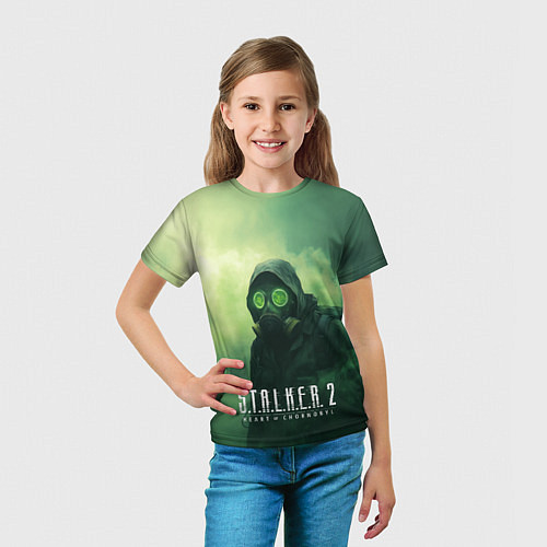 Детская футболка Stalker 2 сердце Чернобыля / 3D-принт – фото 5