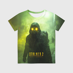 Футболка детская Stalker 2 ядовитый дым, цвет: 3D-принт