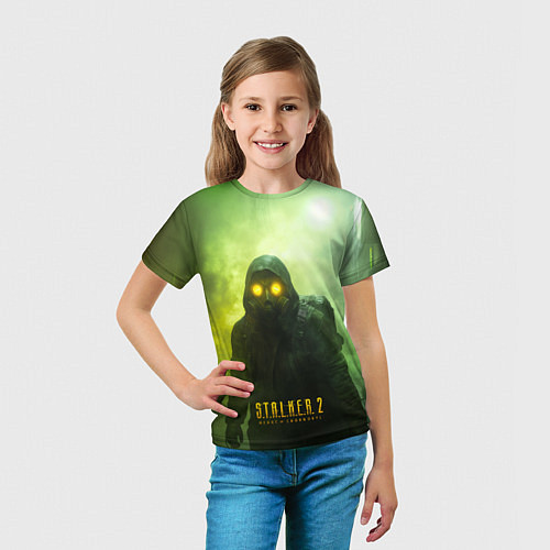 Детская футболка Stalker 2 ядовитый дым / 3D-принт – фото 5