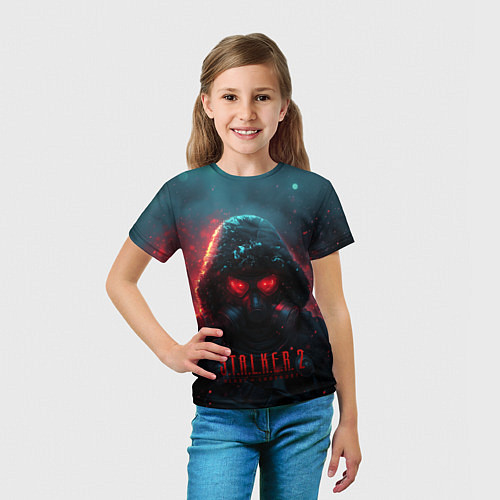 Детская футболка Stalker 2 аномальная зона / 3D-принт – фото 5