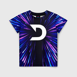 Футболка детская Deadlock neon energy, цвет: 3D-принт