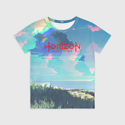 Футболка детская Horizon: Zero Dawn game steel, цвет: 3D-принт