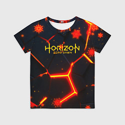 Футболка детская Horizon Zero Dawn winter, цвет: 3D-принт