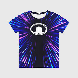 Футболка детская Great Wall neon energy, цвет: 3D-принт