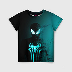 Футболка детская Neon spider-man, цвет: 3D-принт