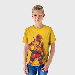 Футболка детская Deadpool - Wade Wilson, цвет: 3D-принт — фото 2