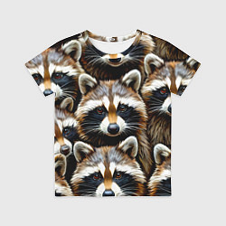 Футболка детская Енотики, цвет: 3D-принт
