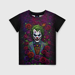 Футболка детская Joker - roses, цвет: 3D-принт