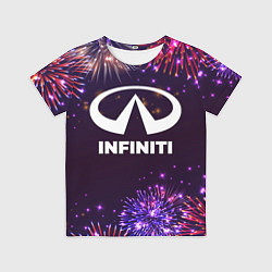 Футболка детская Праздничный Infiniti, цвет: 3D-принт