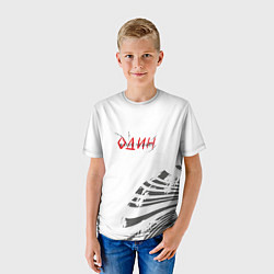 Футболка детская Один в поле не воин, цвет: 3D-принт — фото 2