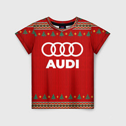 Футболка детская Audi new year, цвет: 3D-принт