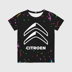 Футболка детская Citroen конфети, цвет: 3D-принт