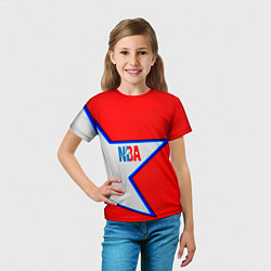 Футболка детская NBA star, цвет: 3D-принт — фото 2