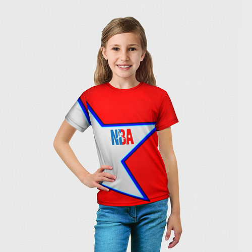 Детская футболка NBA star / 3D-принт – фото 5