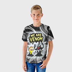 Футболка детская We are Venom - Morty, цвет: 3D-принт — фото 2
