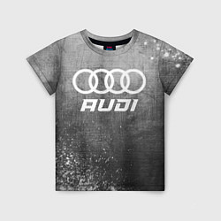 Футболка детская Audi - grey gradient, цвет: 3D-принт