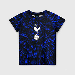 Футболка детская Tottenham blue energy, цвет: 3D-принт