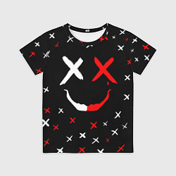 Футболка детская Smile face, цвет: 3D-принт