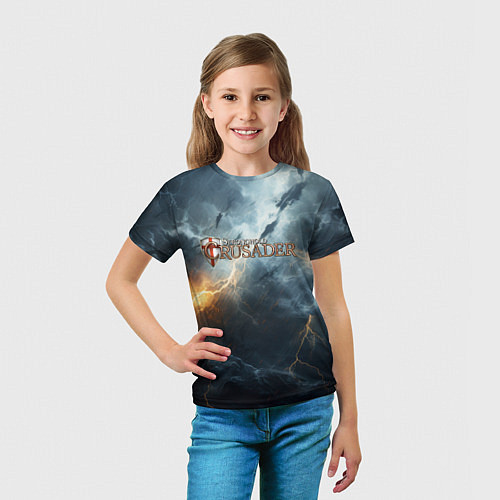 Детская футболка Stronghold сrusader крестовый гром / 3D-принт – фото 5