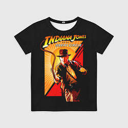 Футболка детская Indiana Jones and the Great Circle, цвет: 3D-принт