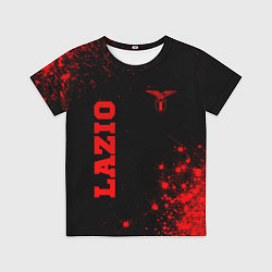 Футболка детская Lazio - red gradient вертикально, цвет: 3D-принт