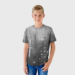 Футболка детская Counter-Strike 2 - grey gradient вертикально, цвет: 3D-принт — фото 2