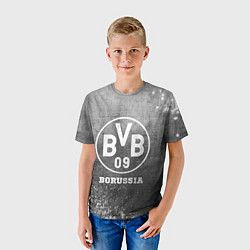 Футболка детская Borussia - grey gradient, цвет: 3D-принт — фото 2