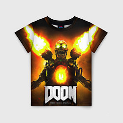 Футболка детская Doom - revenant, цвет: 3D-принт