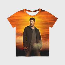 Футболка детская Дин Винчестер - Сверхъестественное, цвет: 3D-принт
