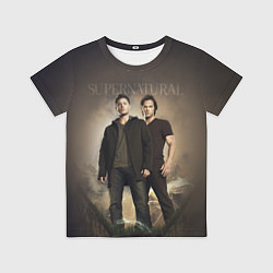 Футболка детская Братья Винчестеры - Сверхъестественное, цвет: 3D-принт