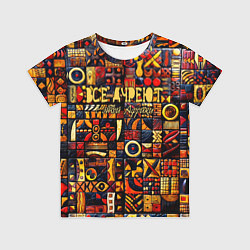 Футболка детская Все дуреют с этой Африки, цвет: 3D-принт