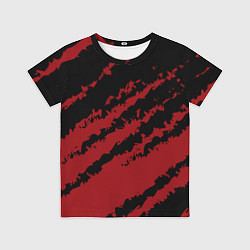 Футболка детская The color is red and black, цвет: 3D-принт
