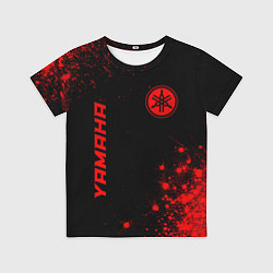 Футболка детская Yamaha - red gradient вертикально, цвет: 3D-принт
