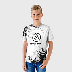 Футболка детская Marshmello x Linkin park, цвет: 3D-принт — фото 2