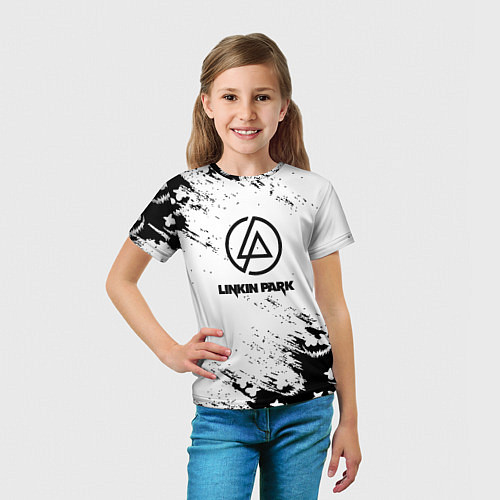 Детская футболка Marshmello x Linkin park / 3D-принт – фото 5