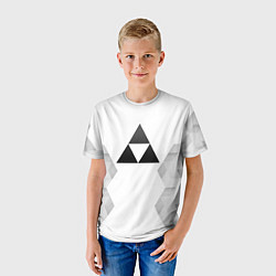 Футболка детская Zelda white poly, цвет: 3D-принт — фото 2