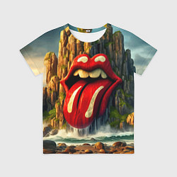 Футболка детская Rolling Stones - sea rocks, цвет: 3D-принт
