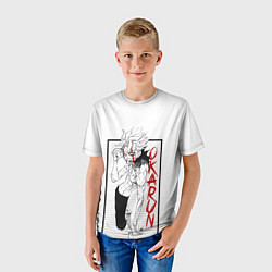 Футболка детская DanDaDan: Okarun, цвет: 3D-принт — фото 2