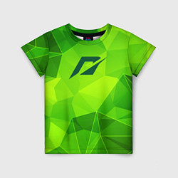 Футболка детская Need for Speed green poly, цвет: 3D-принт