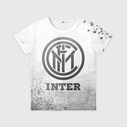 Футболка детская Inter - white gradient, цвет: 3D-принт