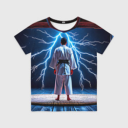 Футболка детская Айкидоист и молния, цвет: 3D-принт