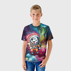 Футболка детская Funny dalmatian puppy - ai art, цвет: 3D-принт — фото 2