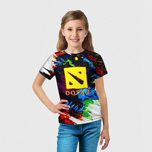 Детская футболка Dota monster / 3D-принт – фото 5