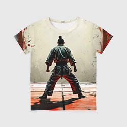 Футболка детская Боец боевых искусств, цвет: 3D-принт