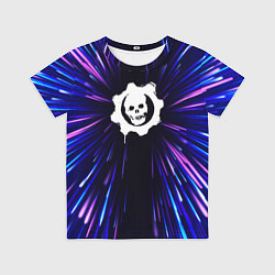 Футболка детская Gears of War neon energy, цвет: 3D-принт