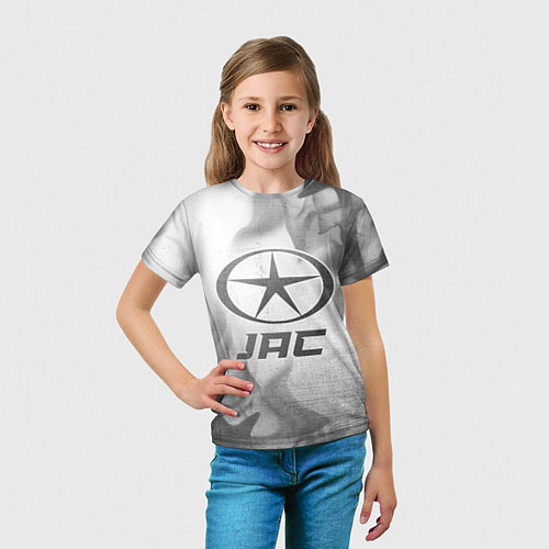 Детская футболка JAC - white gradient / 3D-принт – фото 5