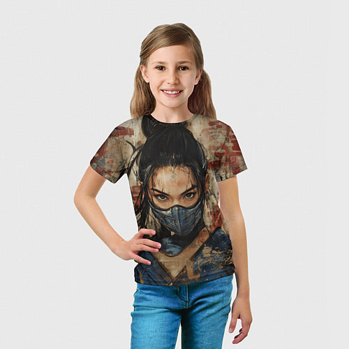 Детская футболка Китана в китайском стиле / 3D-принт – фото 5